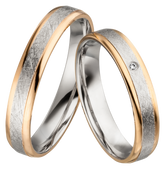 Linden Trauringe / Eheringe Bicolor Zurzach - 1335/1336